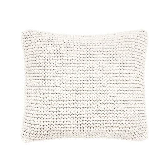 Zuri House Knitted Cushion - Ivory