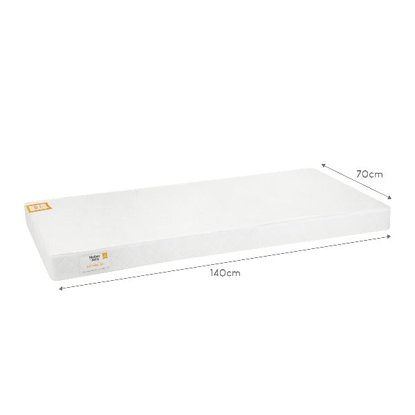 Mother&Baby Pure Gold Anti-Allergy Sprung Cot Bed Mattress - 140x70cm