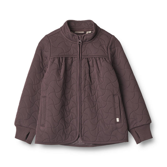 Wheat Thermo Jacket Thilde - Eggplant