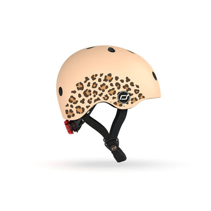 Scoot & Ride Helmet Leopard (XXS-S)