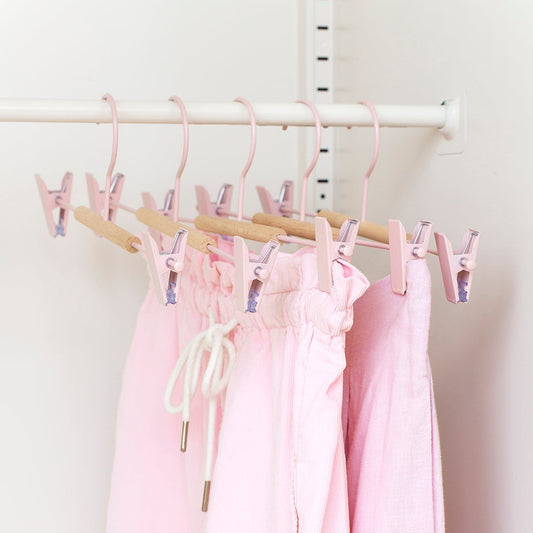 Mustard Made Adult Clip Hangers - Blush (Pack-5)
