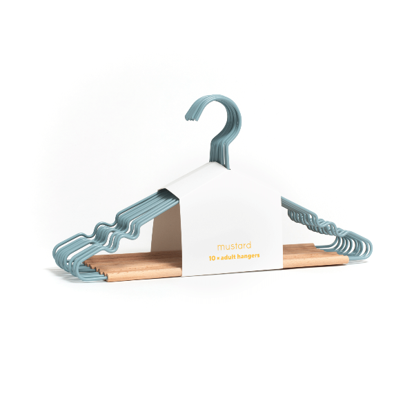 Mustard Made Adult Top Hangers 10 Pack - Ocean