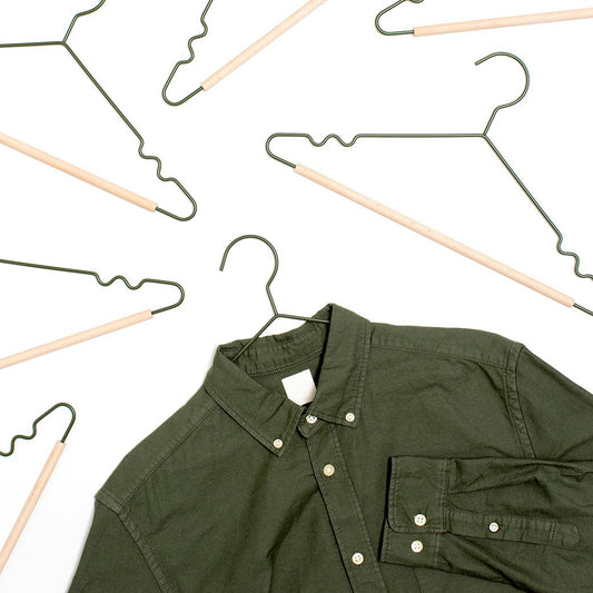 Mustard Made Adult Top Hangers 10 Pack - Olive