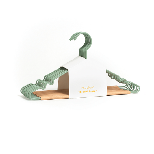 Mustard Made Adult Top Hangers - Sage