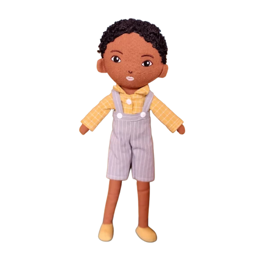 Philly & Friends Arie Boy Doll - Handmade Linen - Philly's Bro