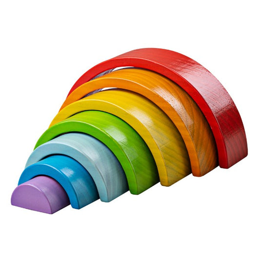 BigJigs Toys Small Stacking Rainbow Toy