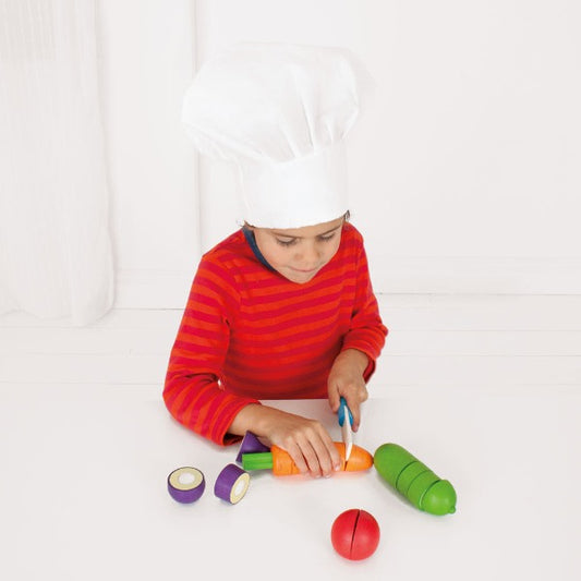 Bigjigs Toys Cutting Vegetables Chef Set