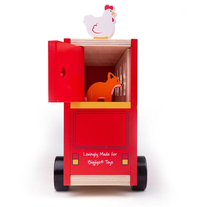 BigJigs Toys Shape Sorter Bus Toy