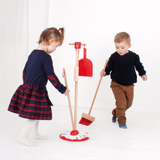 BigJigs Toys Cleaning Stand Set