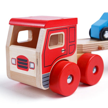 BigJigs Toys Transporter Lorry Toy