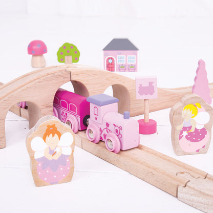 Bigjigs Rail Train Set Fairy Figure of Eight