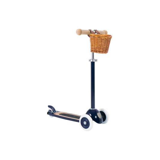 Banwood Kids Scooter - Navy (Inc. Basket)