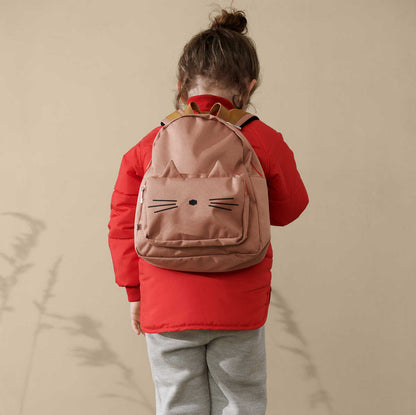 Liewood Allan Backpack - Cat Tuscany Rose