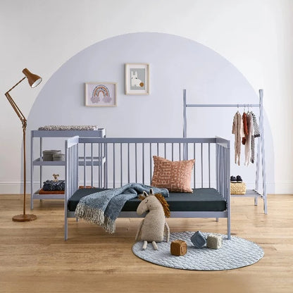 CuddleCo Nola Nursery Furniture Set (3 Pcs) - Flint Blue