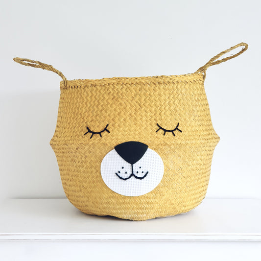 Bellybambino Yellow Lioness Basket - Large