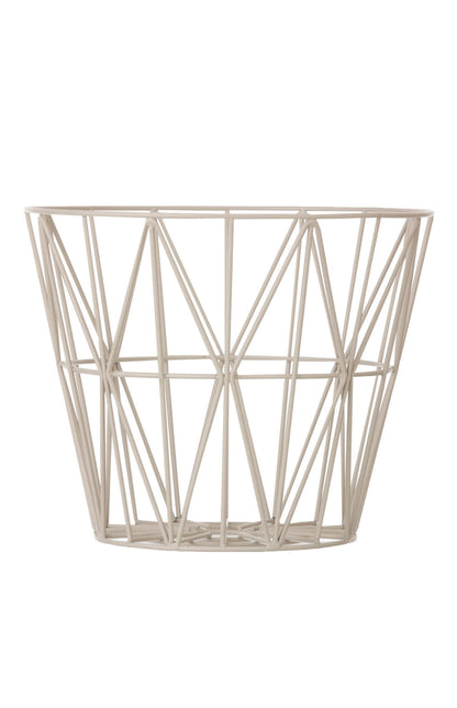 Ferm Living Wire Basket (Small) - Grey