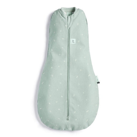 ergoPouch Organic All Year Cocoon Swaddle Sleeping Bag - Sage 1.0 TOG