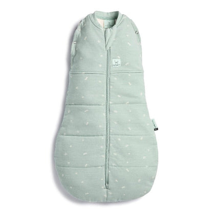 ergoPouch Organic Winter Cocoon Swaddle Sleeping Bag - Sage 2.5 TOG