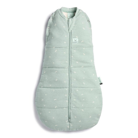 ergoPouch Organic Winter Cocoon Swaddle Sleeping Bag - Sage 2.5 TOG