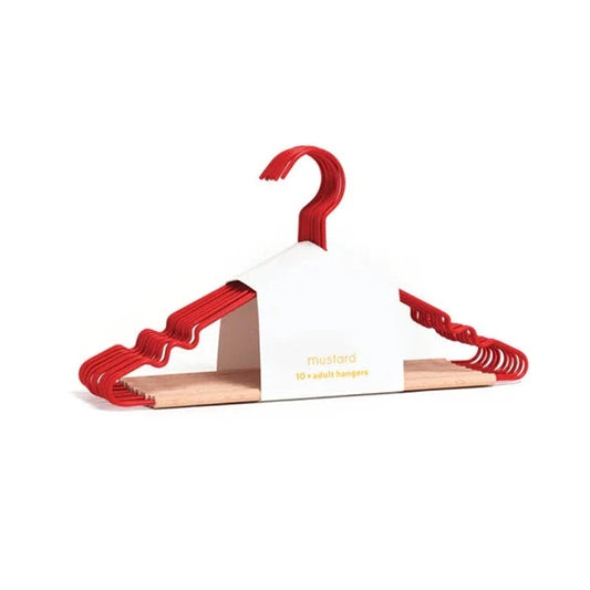 Mustard Made Adult Top Hangers 10 Pack - Poppy