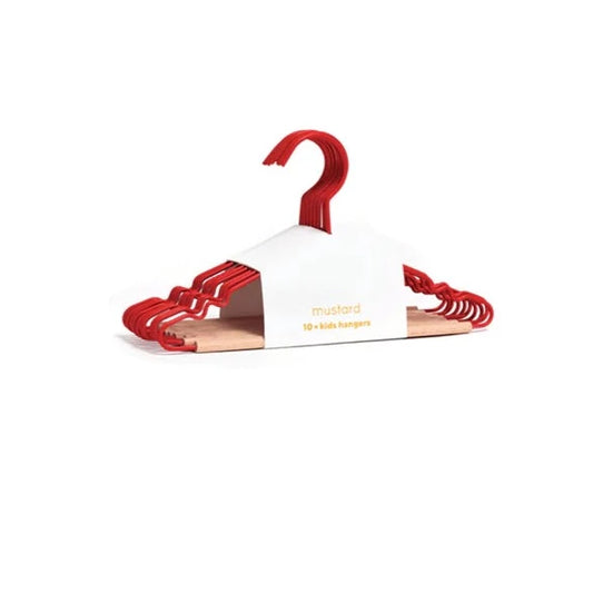 Mustard Made Kids Top Hangers 10 Pack - Poppy