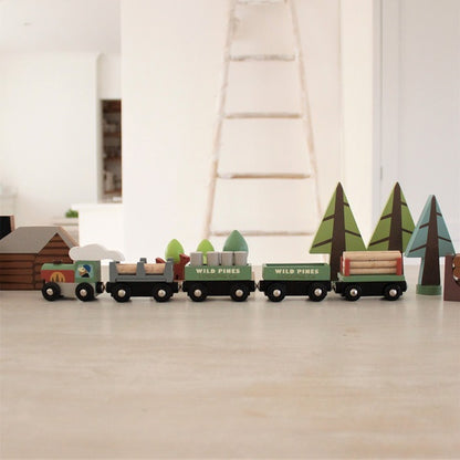 Tender Leaf Toys Wild Pines Train Set