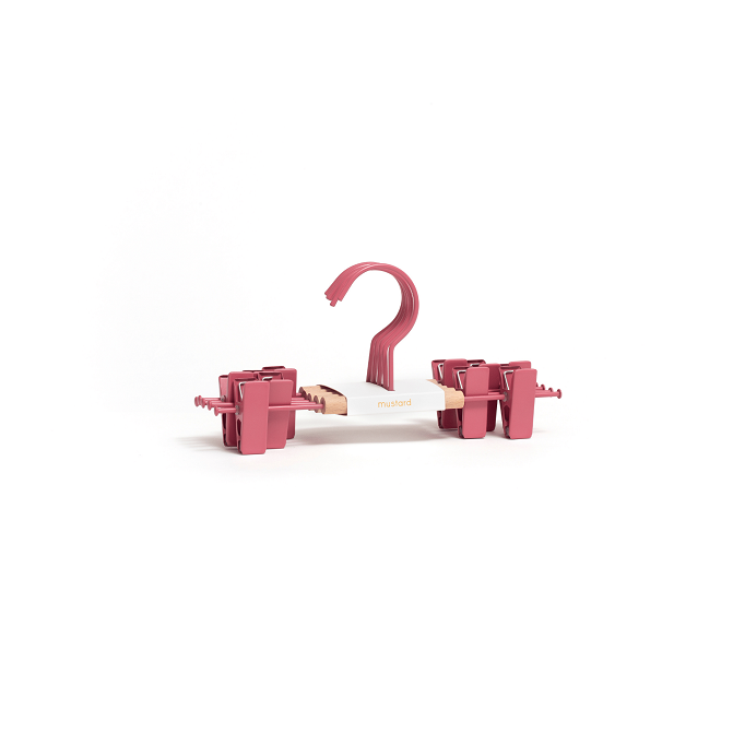 Clip Hangers 5 Pack Berry