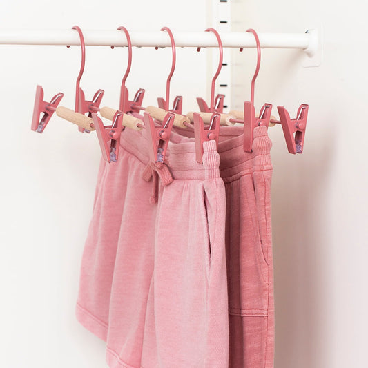 Mustard Made Kids Clip Hangers - Berry