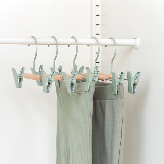 Mustard Made Kids Clip Hangers - Sage