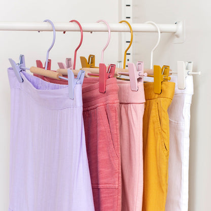 Mustard Made Kids Clip Hangers 5 Pack - Summer