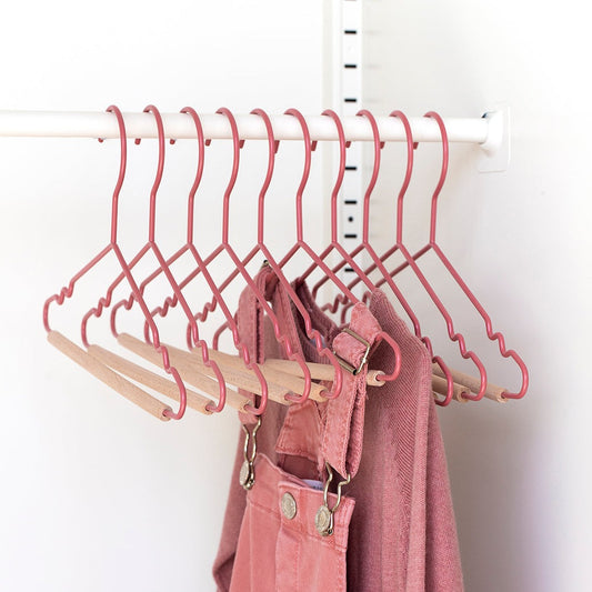Mustard Made Kids Top Hangers 10 Pack - Berry