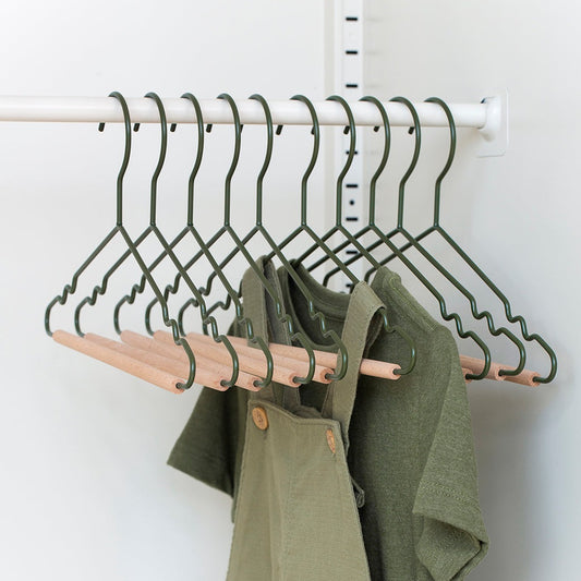 Mustard Made Kids Top Hangers - Olive