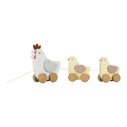Little Dutch Pull Along Chickens - Little Farm