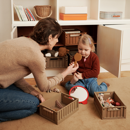 Liewood Weston Small Storage Crate Set of 2 - Oat