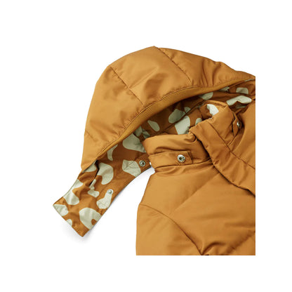 Liewood Paloma Puffer Jacket (1-6Y) - Mega Leo / Golden Caramel