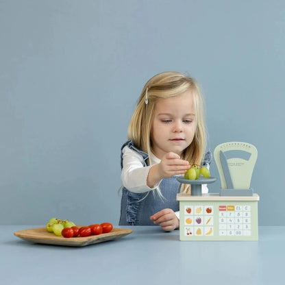 Little Dutch Wooden Toy Weighing Scale