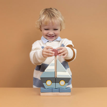 Little Dutch Stacker Toy - Sailboat