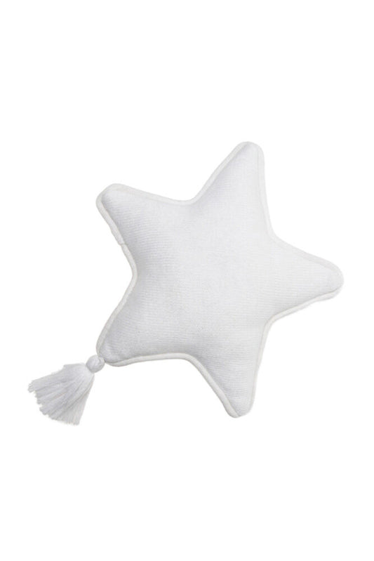 Lorena Canals Knitted Cushion Twinkle Star - Ivory