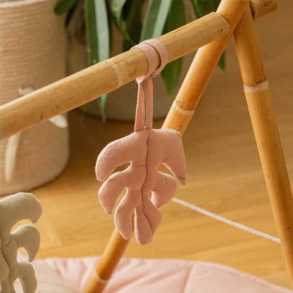 Lorena Canals Babygym Rattle Toy Hangers - Monstera (Pack-3)