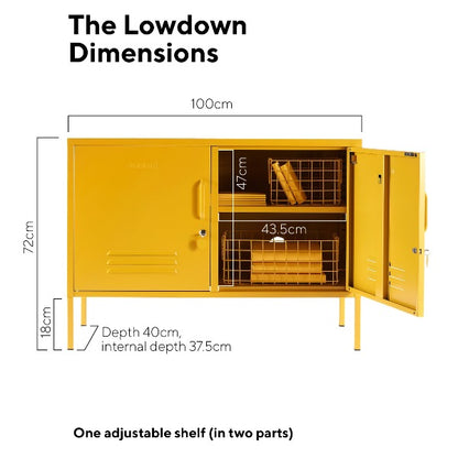 Mustard Made The Lowdown Storage Locker - Mustard