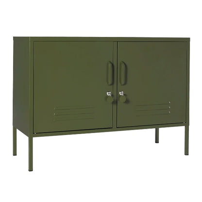 Mustard Made The Lowdown Storage Locker - Olive Green