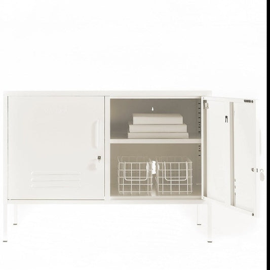 Mustard Made The Lowdown Storage Locker - Chalk