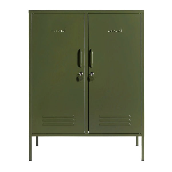 Mustard Made The Midi Storage Locker - Olive