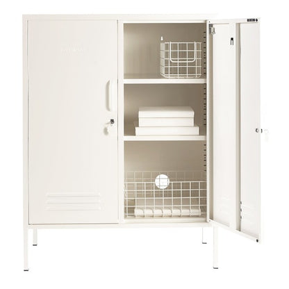 Mustard Made The Midi Storage Locker - Chalk
