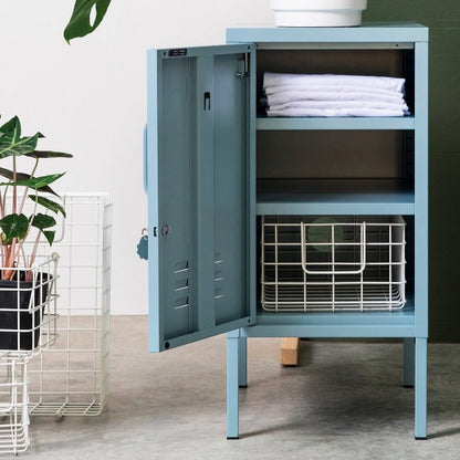 Mustard Made The Shorty Bedside Locker - Ocean Blue (Left Opening)