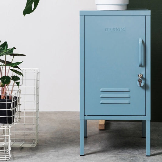 Mustard Made The Shorty Bedside Locker - Ocean Blue (Left Opening)