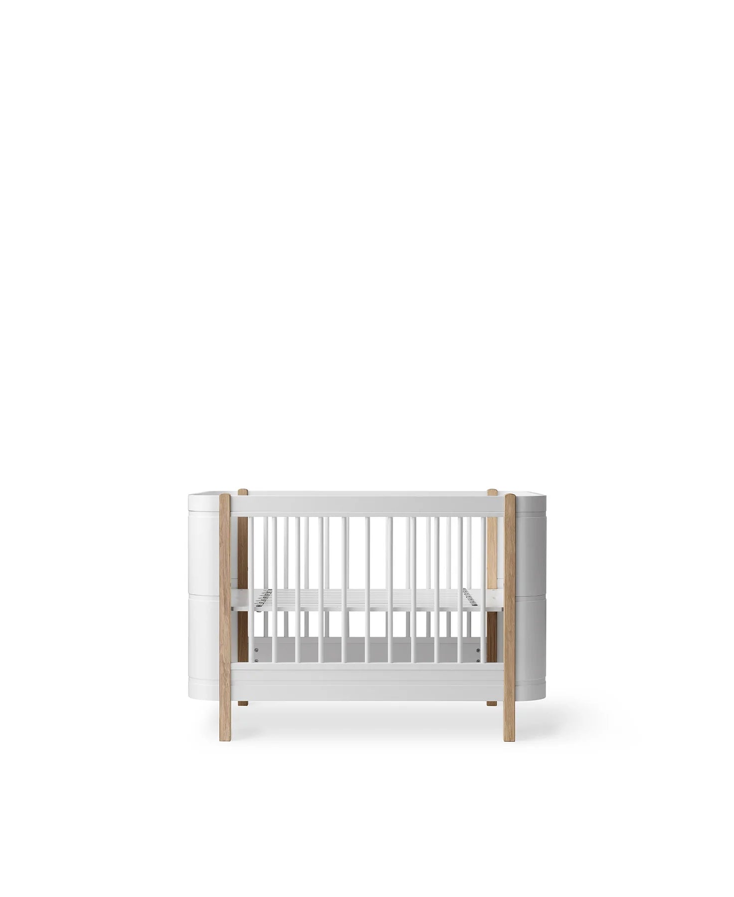 Oliver Furniture Wood MINI Cot White Oak 0 3 Years