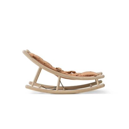 Oliver Furniture Wood Baby & Toddler Rocker - Oak/Caramel