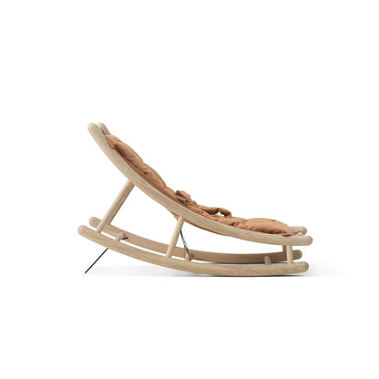 Oliver Furniture Wood Baby & Toddler Rocker - Oak/Caramel