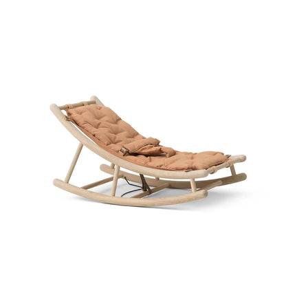 Oliver Furniture Wood Baby & Toddler Rocker - Oak/Caramel